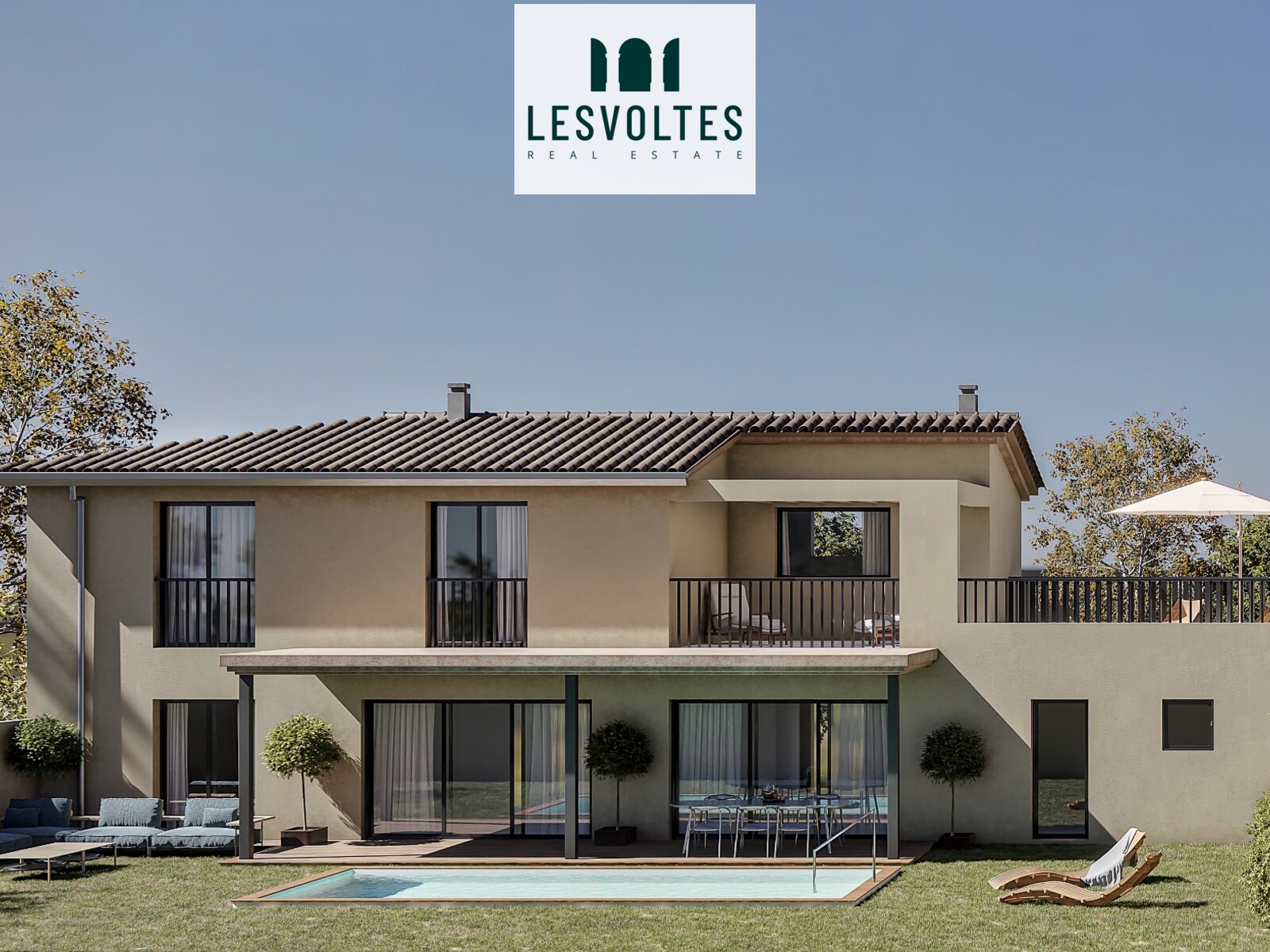 EXCLUSIVE NEWLY BUILT HOUSE WITH PRIVATE GARDEN FOR SALE IN LLOFRIU.